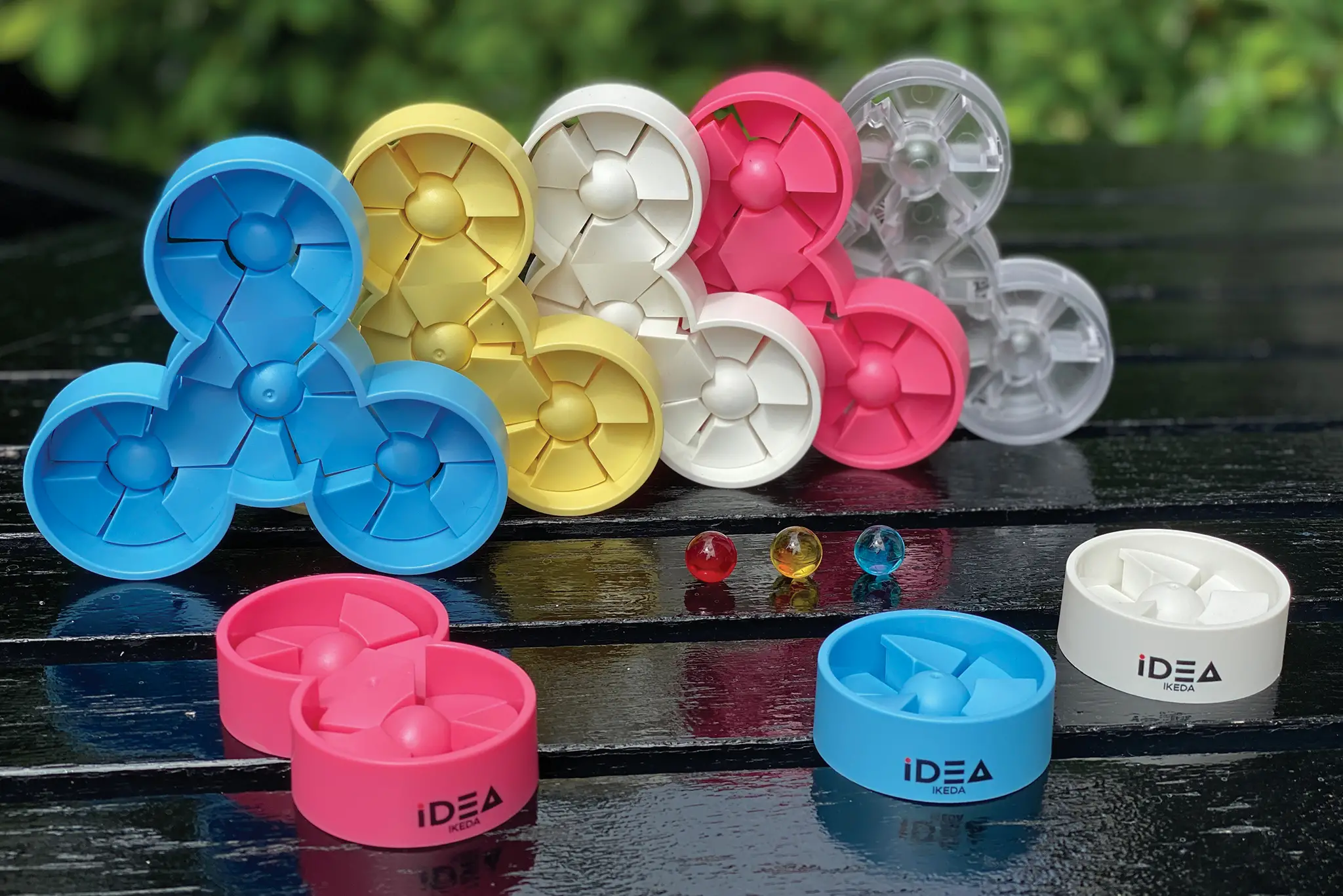 Plastic Set : Clear <br>18 Balls - Image 2